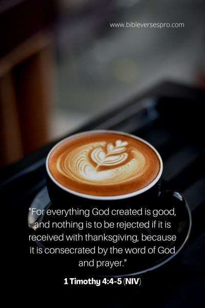 1 Timothy 4_4-5 (Niv)