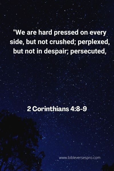 2 Corinthians 4:8-9