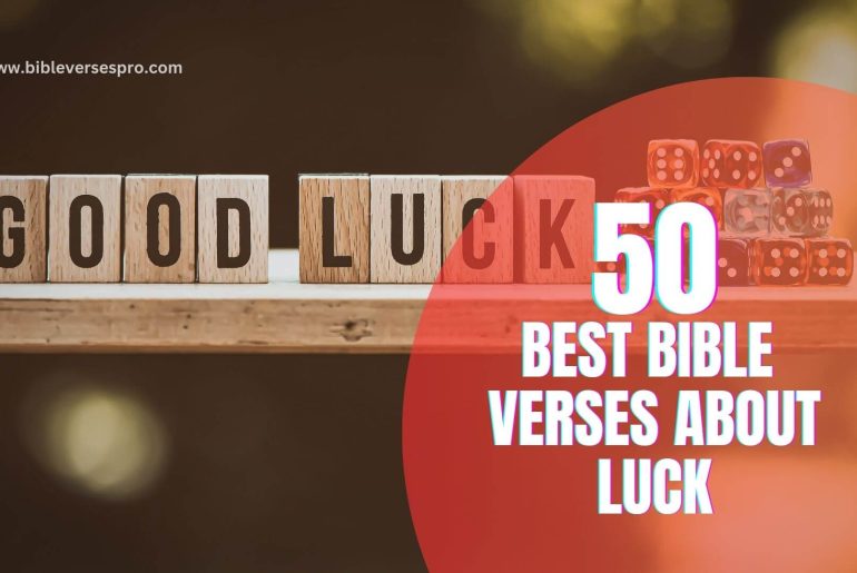 50 Best Bible Verses About Luck