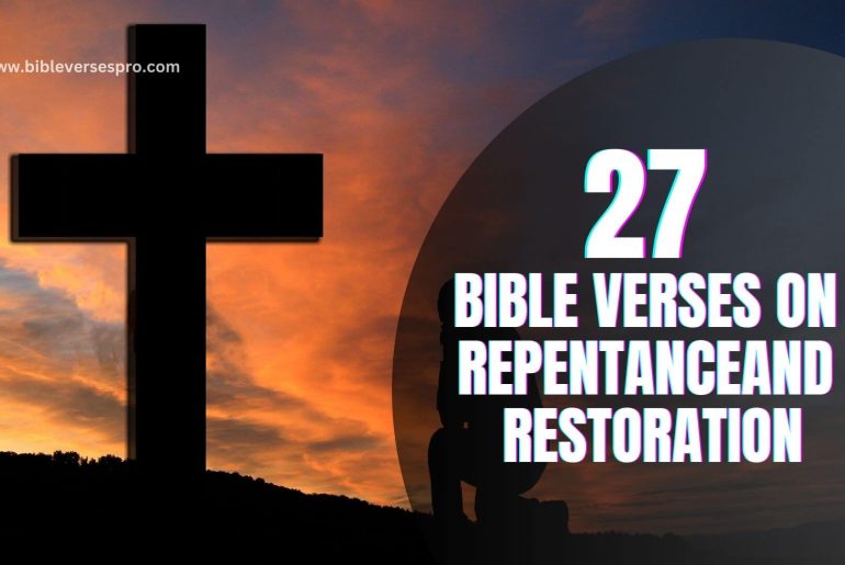 Bible Verses On Repentance And Restoration (1)