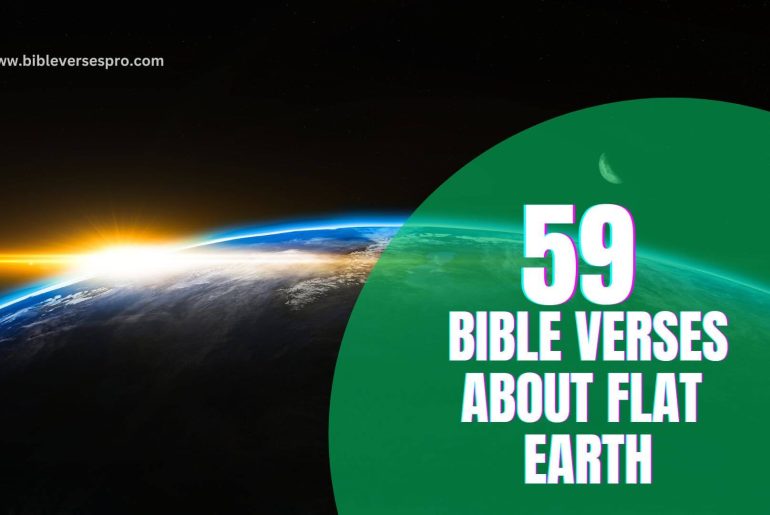 Bible Verses About Flat Earth