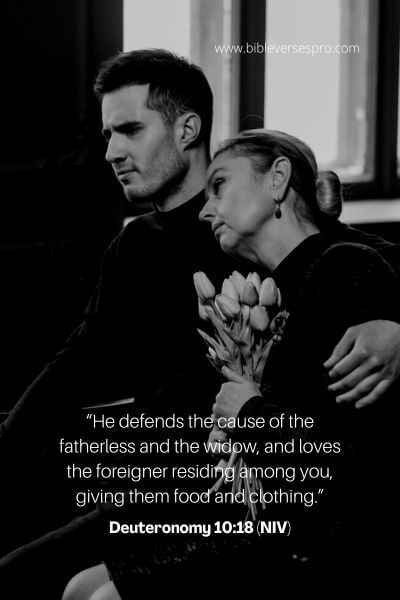 Deuteronomy 10_18 (NIV)