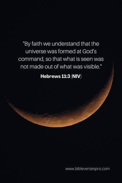 Hebrews 11_3 (NIV)