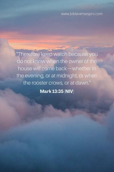 Mark 13_35 (NIV)