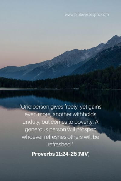 Proverbs 11_24-25 (NIV)
