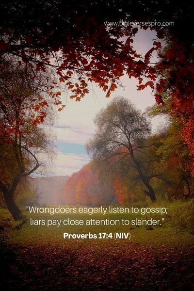 Proverbs 17_4 (Niv)