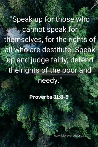 Bible Verse About Standing Up For What Is Right