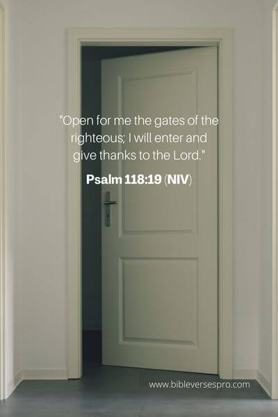 Psalm 118_19 (NIV)