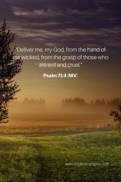 Psalm 71_4 (NIV)