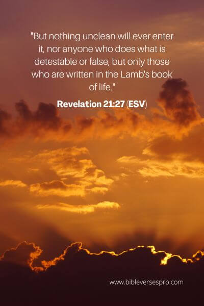 Revelation 21_27 (Esv)