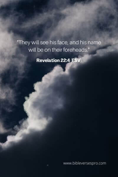 Revelation 22_4 (Esv)