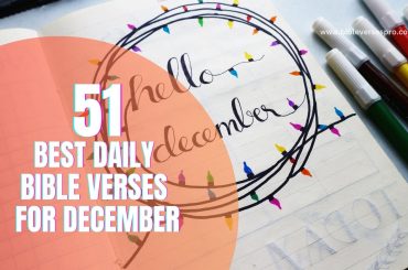 Best Daily Bible Verses For December (1)