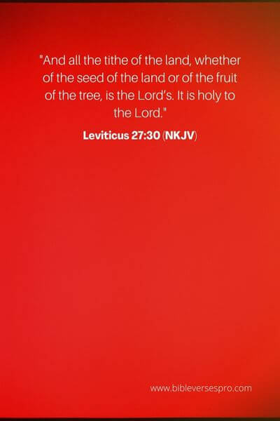 Leviticus 27_30 (NKJV)