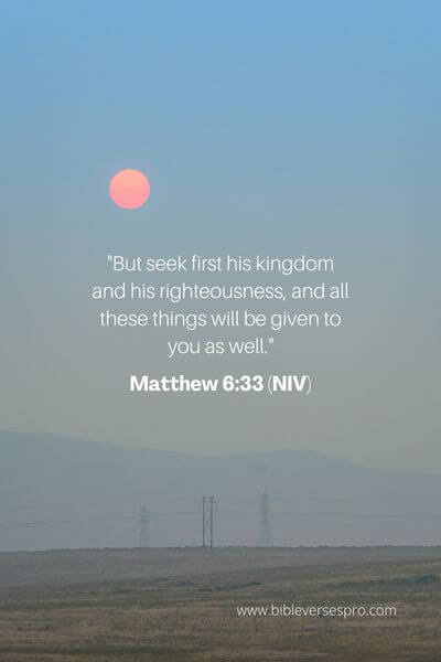 Matthew 6_33 (NIV)