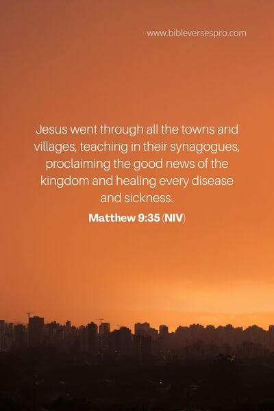 Matthew 9_35 (NIV)