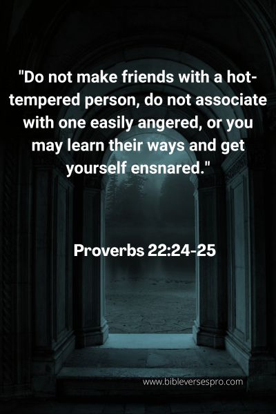 Proverbs 22:24-25
