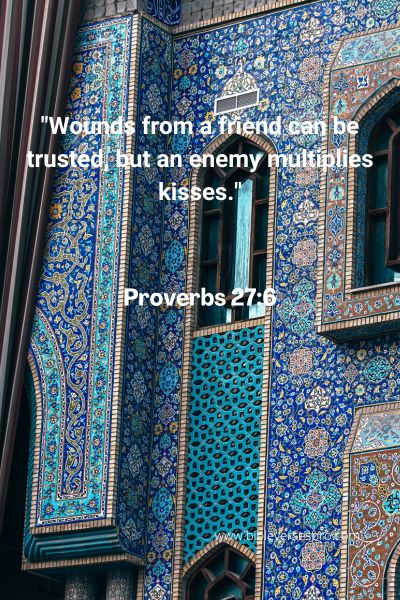Proverbs 27:6
