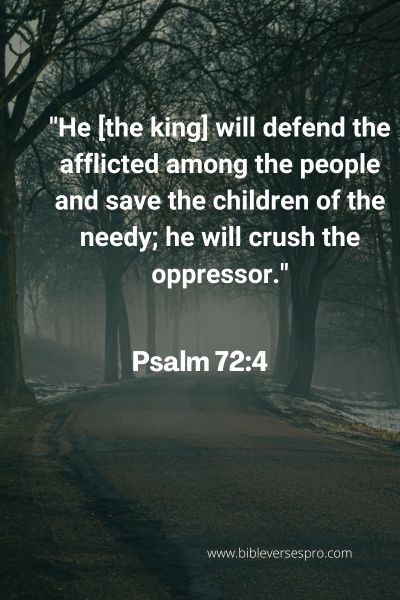 Biblical Verses On Bullying