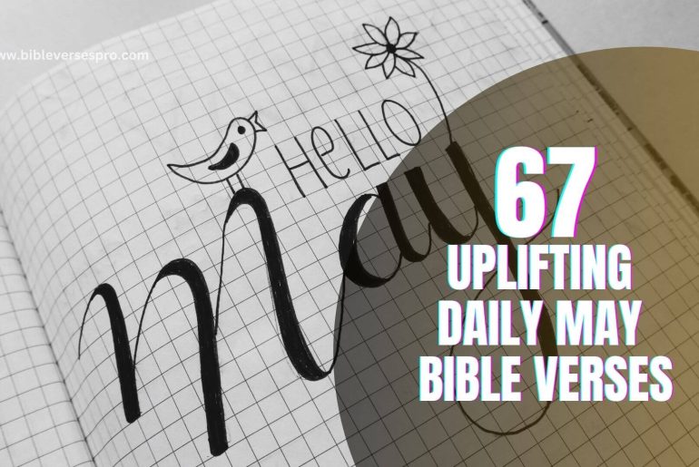 Uplifting Daily May Bible Verses (1)