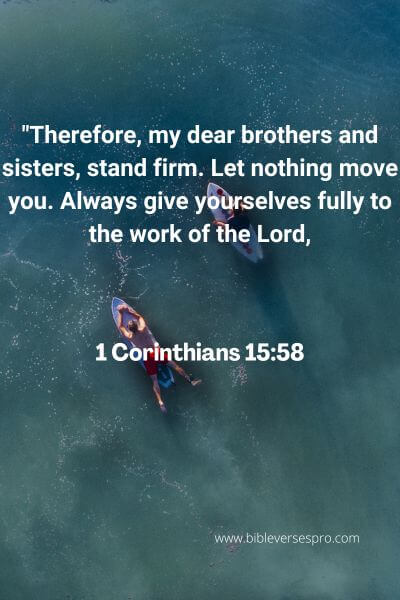 1 Corinthians 15:58