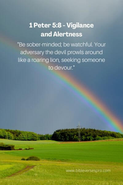 1 Peter 5_8 - Vigilance and Alertness