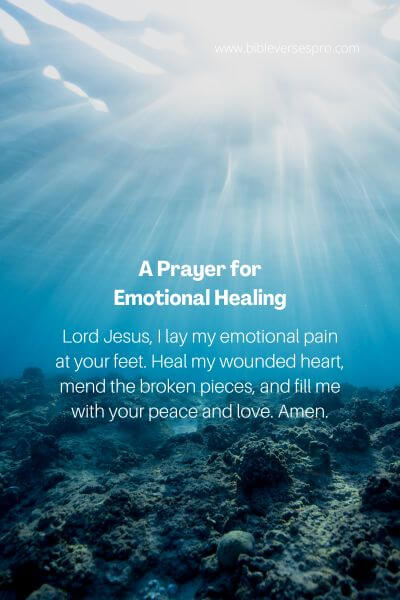 A Prayer for Emotional Healing