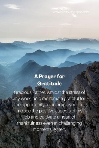 A Prayer for Gratitude