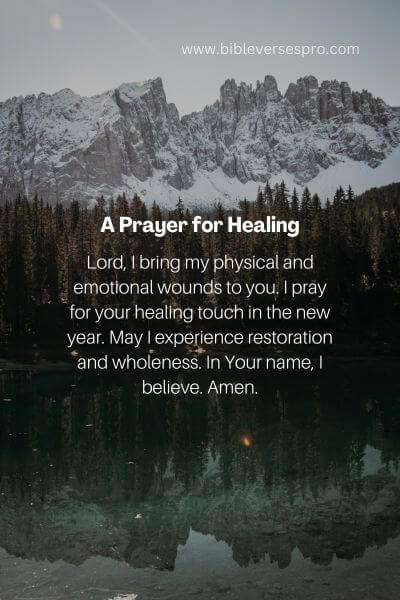 A Prayer for Healing