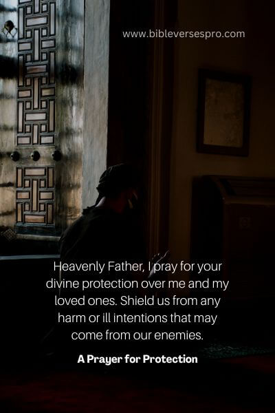 A Prayer For Protection