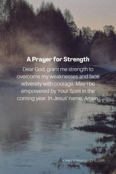 A Prayer for Strength