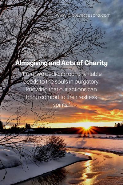 Almsgiving and Acts of Charity