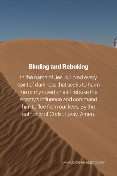 Binding and Rebuking
