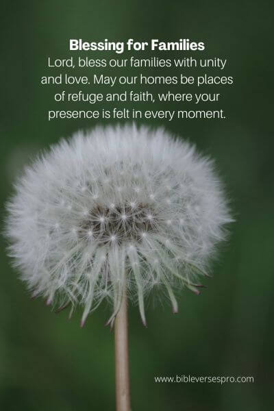 Blessing for Families