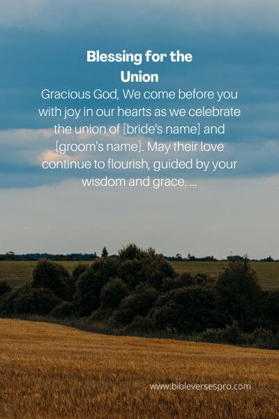 Blessing for the Union