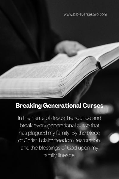 Breaking Generational Curses