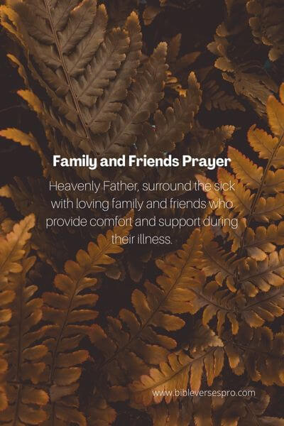 Family and Friends Prayer