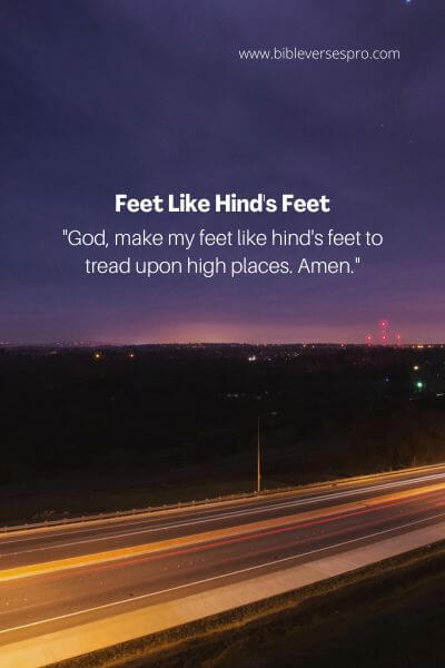 Feet Like Hind's Feet