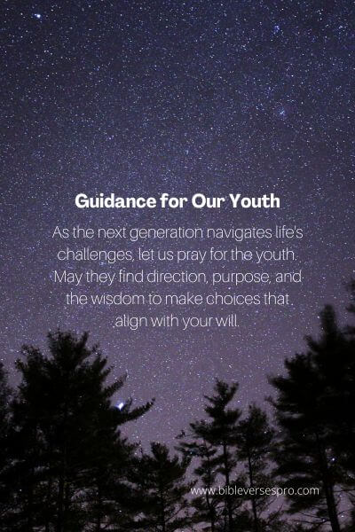 Guidance For Our Youth