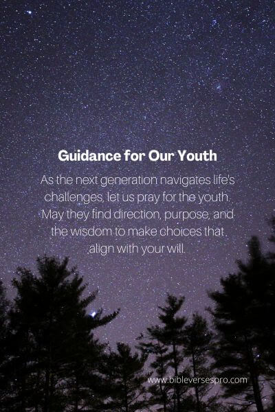 Guidance for Our Youth