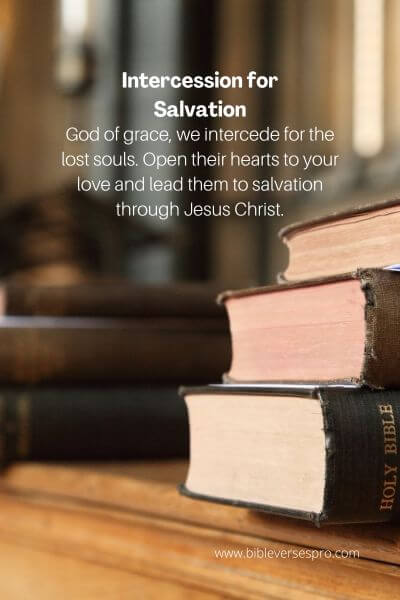 Intercession for Salvation