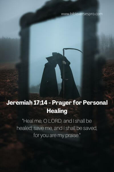 Jeremiah 17_14 - Prayer For Personal Healing