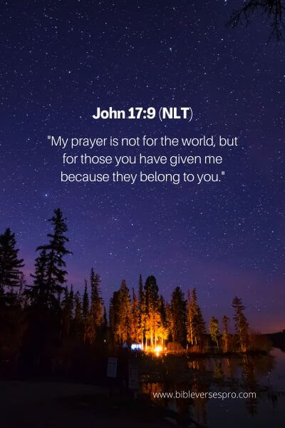 John 17_9 (NLT)