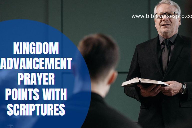 Kingdom Advancement Prayer Points With Scriptures (1)