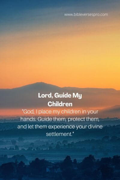 Lord, Guide My Children