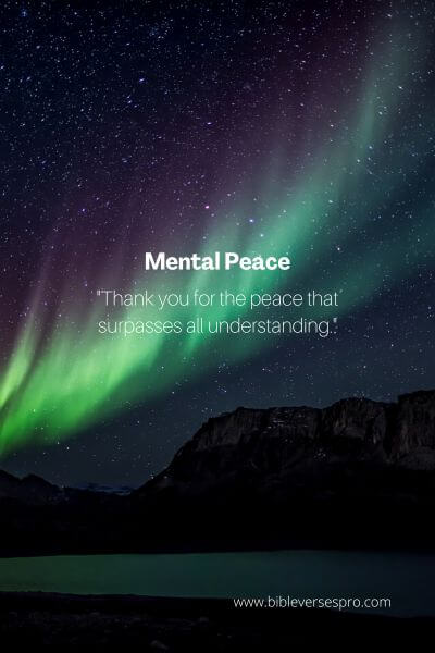 Mental Peace