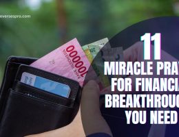Miracle Prayer For Financial Breakthroughs You Need