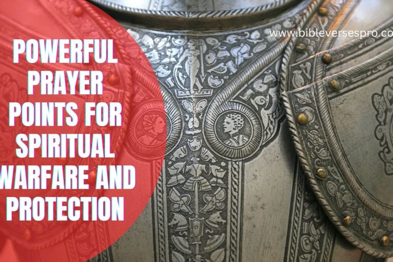 Powerful Prayer Points For Spiritual Warfare And Protection