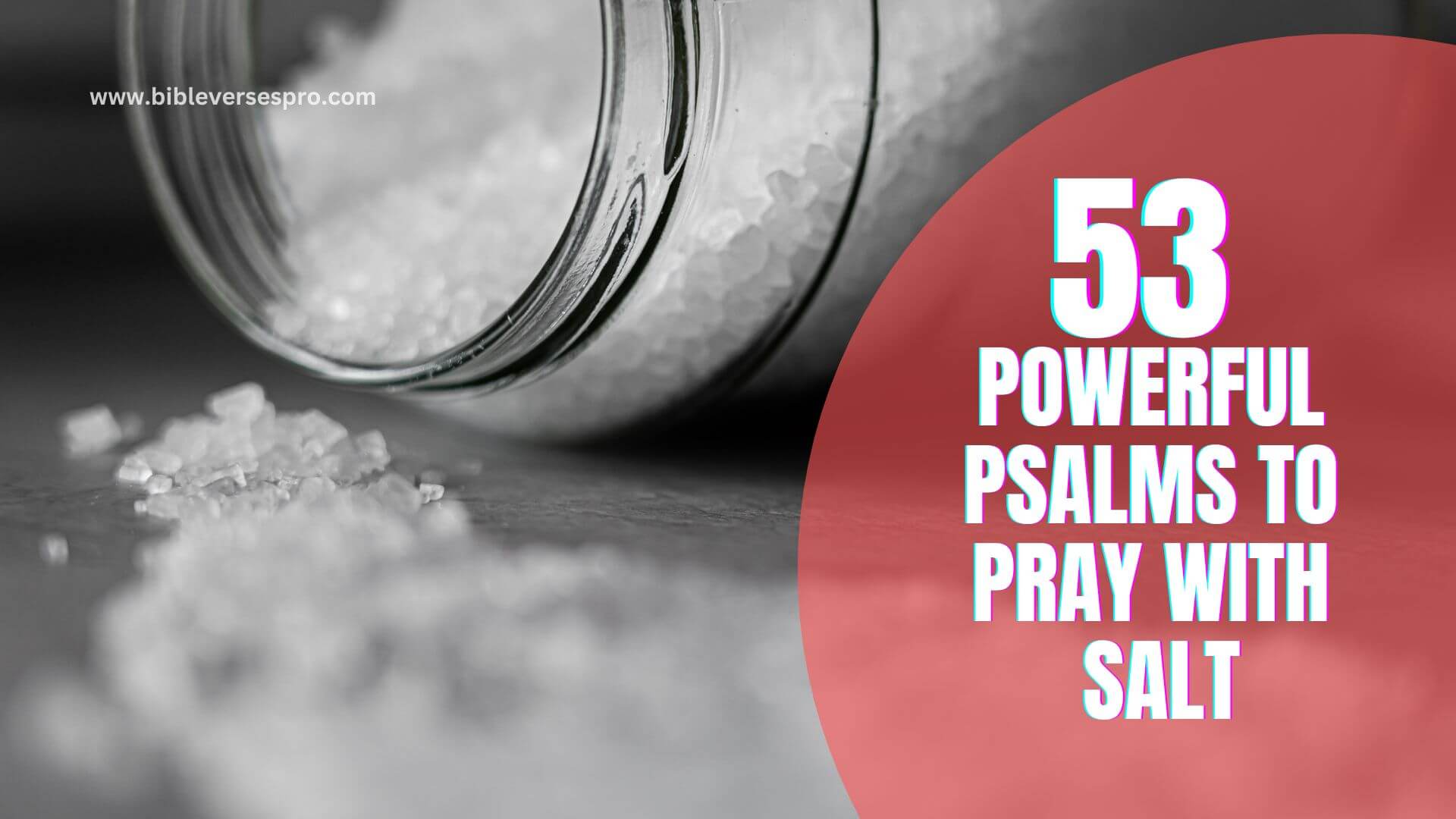 Salt Scriptures 53 Powerful Psalms to Pray with Salt