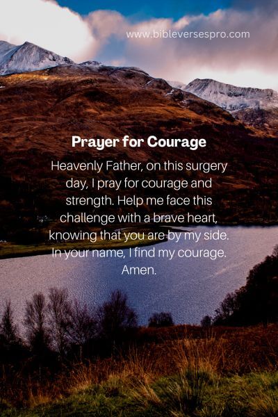 Prayer For Courage