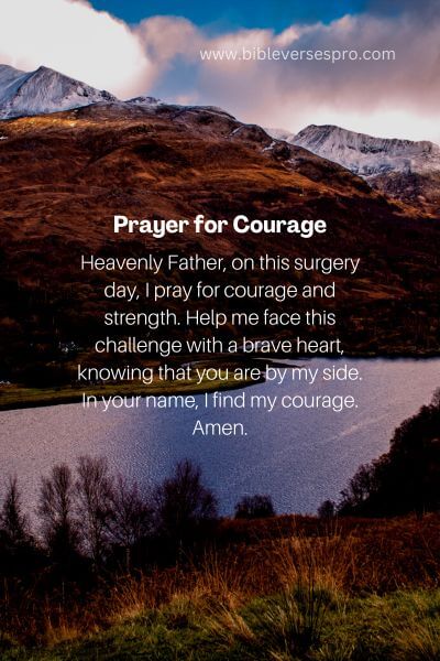 Prayer for Courage